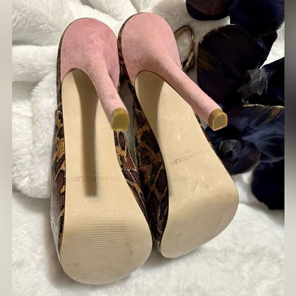 Enzo Angiolini Women's Bronze Snake/
Skin Print Women Pumps Heels
8M New💋 - Picture 7 of 17